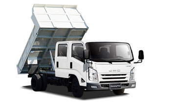 3 Ton Double Cabin Pickup Tipper Trucks